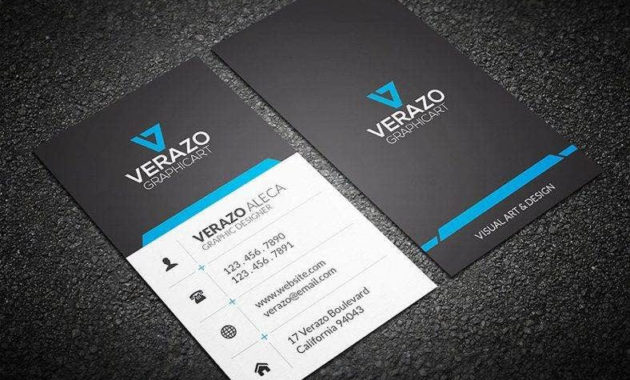 15 Vertical Business Card Templates Psd Ai Word Regarding Business Card Size Photoshop Template