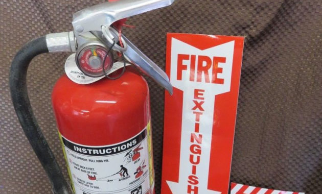 15Lb Abc Fire Extinguisher Wnew 2017 Certification Tag With Fire Extinguisher Training Certificate
