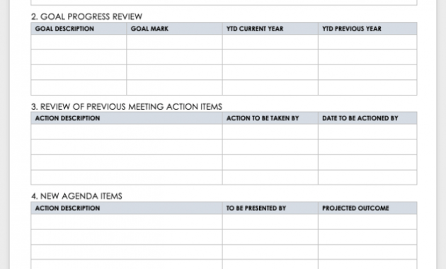 16 Meeting Schedule Template Samples For Best Weekly Staff Meeting Agenda Template