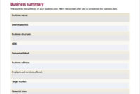 16 Sample Small Business Plans Sample Templates Throughout Simple Startup Business Plan Template