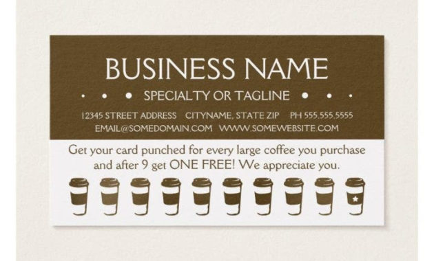 17 Best Restaurant Breakfast Coupon Templates Psd Ai Inside Business Punch Card Template Free