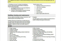 17 Cleaning Services Contract Templates Pages Docs In Cleaning Business Contract Template