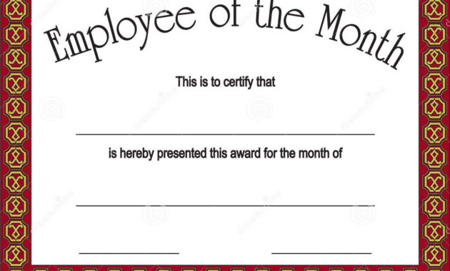17 Employee Award Icon Images Employee Of The Month For Best Employee Of The Month Certificate Template