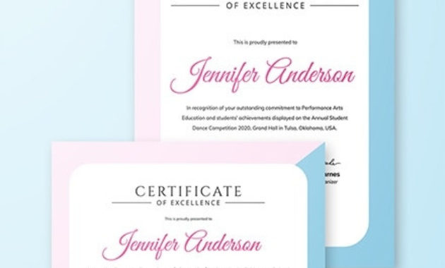 17 Free Achievement Certificate Templates Download With Regard To Ballet Certificate Template