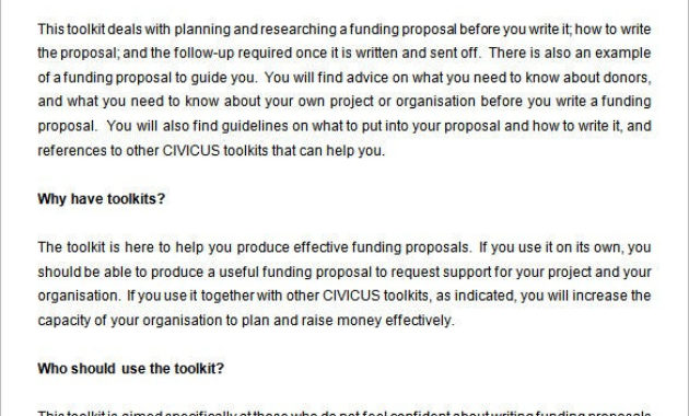 17 Funding Proposal Templates Word Pdf Pages Free For Written Proposal Template
