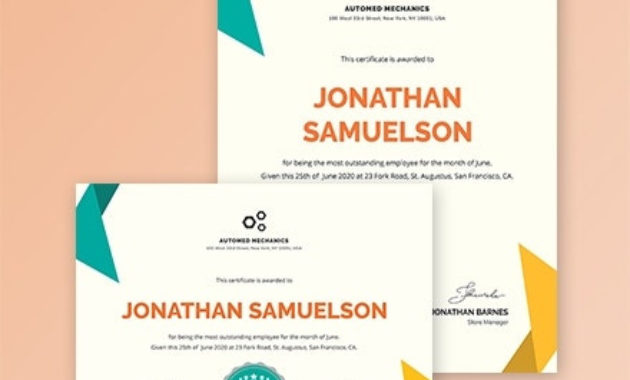 18 Employee Certificate Of Appreciation Designs Intended For Awesome Star Performer Certificate Templates