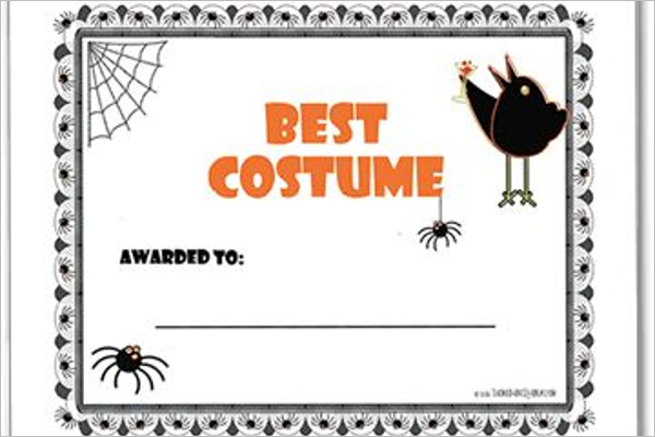 18 Halloween Certificate Templates Free Printable Word With Regard To Awesome Free Printable Certificate Of Promotion 12 Designs