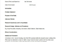 18 Proposal Templates Free Sample Example Format In Research Project Proposal Template