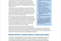 18 Social Media Marketing Plan Templates Free Sample Pertaining To Social Media Marketing Business Plan Template