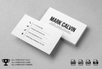 19 Modern Business Card Templates Psd Ai Word Free Inside Plain Business Card Template Word