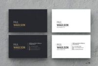 19 Modern Business Card Templates Psd Ai Word Free With Business Card Size Psd Template