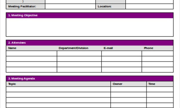 19 Note Templates In Word Free Premium Templates Inside Awesome Meeting Note Template