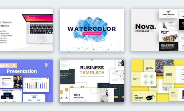 2 Cara Download Template Ppt Secara Gratis Lengkapgambar Within Best Business Presentation Templates Free Download