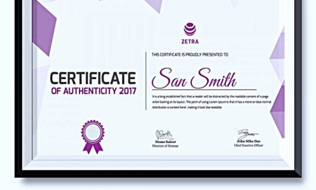 20 Certificate Of Authenticity For Photography Within Photography Certificate Of Authenticity Template