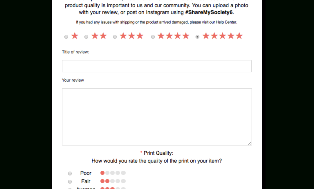 20 Examples Of How To Ask For A Customer Review Plus Pertaining To Customer Business Review Template