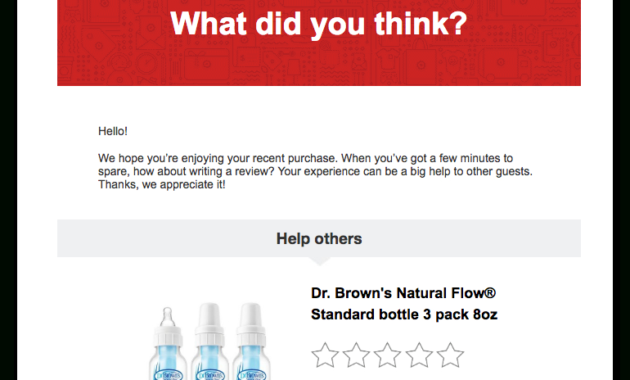 20 Examples Of How To Ask For A Customer Review Plus Throughout Customer Business Review Template