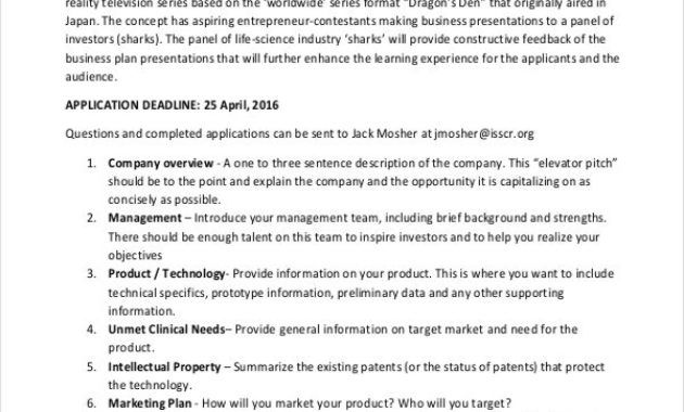 20 Executive Summary Templates Free Premium Templates With Regard To Executive Summary Of A Business Plan Template