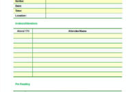 20 Free Download Meeting Agenda Templates For An Inside Meeting Agenda Template Word Free