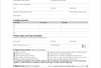 20 Free Investigation Report Templates Word Pdf Format In Printable Presentence Investigation Report Template