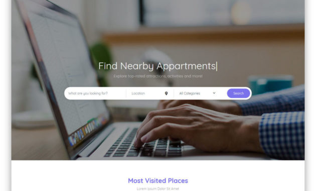 20 Free Responsive Business Website Template 2020 Uicookies Pertaining To Professional Website Templates For Business