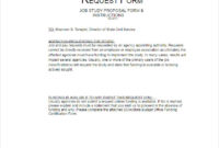 20 Job Proposal Templates Free Word Doc Excel Within Free Employment Proposal Template