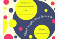 20 Most Improved Student Certificate ™ Dannybarrantes In Most Improved Student Certificate
