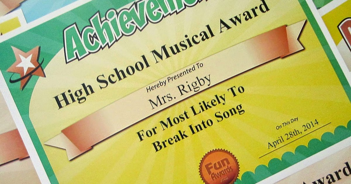 20 Most Likely To Award Template ™ Dannybarrantes Template For Awesome Most Likely To Certificate Template Free