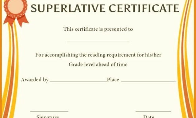 20 Most Likely To Award Template ™ Dannybarrantes Template Inside Superlative Certificate Templates