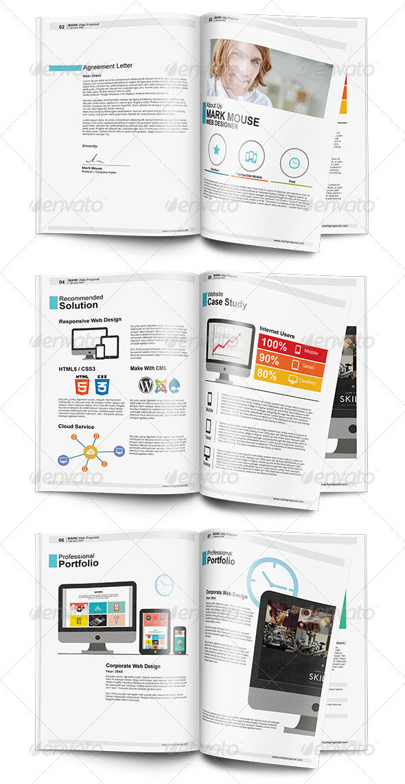 20 Proposal Templates For Web Design Project Bashooka With Regard To Amazing Website Design Proposal Template