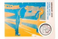 2008 Vancouver 2010 Olympic Sports Card Figure Skating With Best Ice Skating Certificates