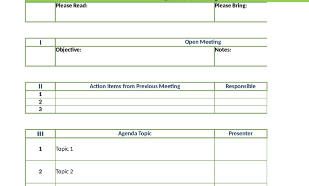 2020 Meeting Agenda Template Fillable Printable Pdf Pertaining To Awesome Free Meeting Agenda Templates For Word