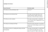 21 Free Meeting Minutes Template Word Excel Formats Intended For Meeting Notes Format Template