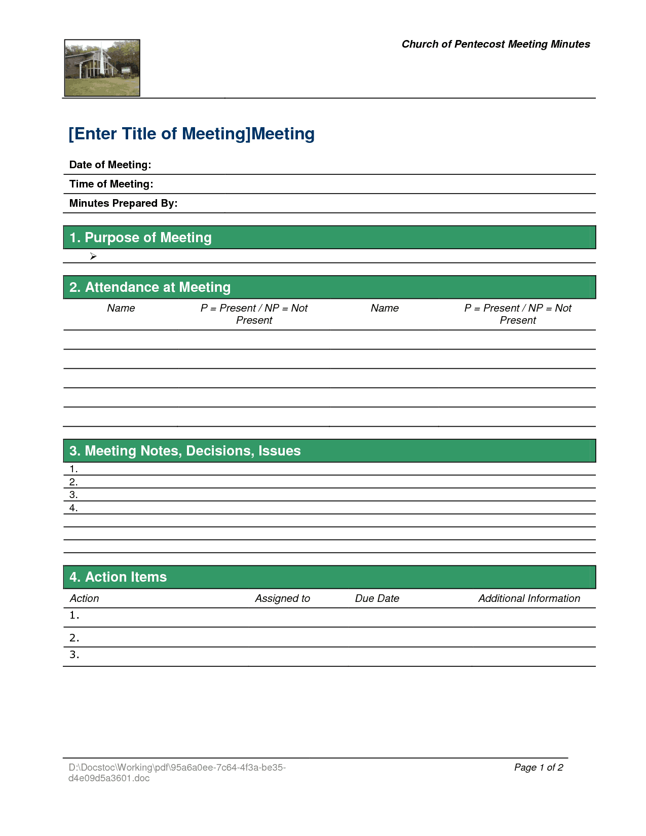 21 Free Meeting Minutes Template Word Excel Formats With Meeting Notes Template Word