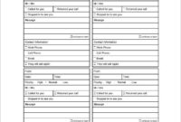21 Phone Message Templates Pdf Doc Free Premium Throughout Voicemail Log Template