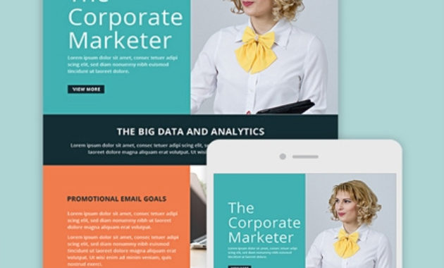 22 Business Newsletter Examples Templates Design Ideas With Regard To Business Promotion Email Template