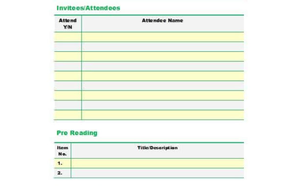 22 Meeting Agenda Templates Word Templates Intended For Printable Agendas For Meetings Templates Free