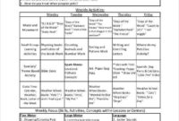 22 Preschool Lesson Plan Templates Doc Pdf Excel Regarding Professional Learning Community Agenda Template