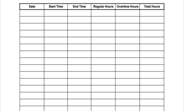 22 Timesheet Templates Sample Templates Pertaining To Employee Time Log Template