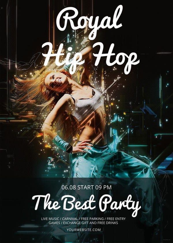 23 Hip Hop Flyer Templates Word Psd Publisher Free With Hip Hop Certificate Templates