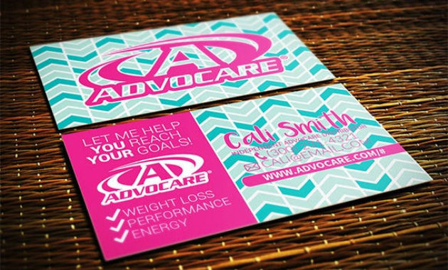 23 Pink Business Card Templates Ai Pages Psd Free In Advocare Business Card Template