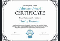 24 Professional Certificate Templates For Ms Word Regarding Outstanding Performance Certificate Template
