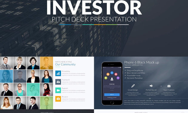 25 Best Pitch Deck Templates For Business Plan Powerpoint Pertaining To Business Idea Pitch Template