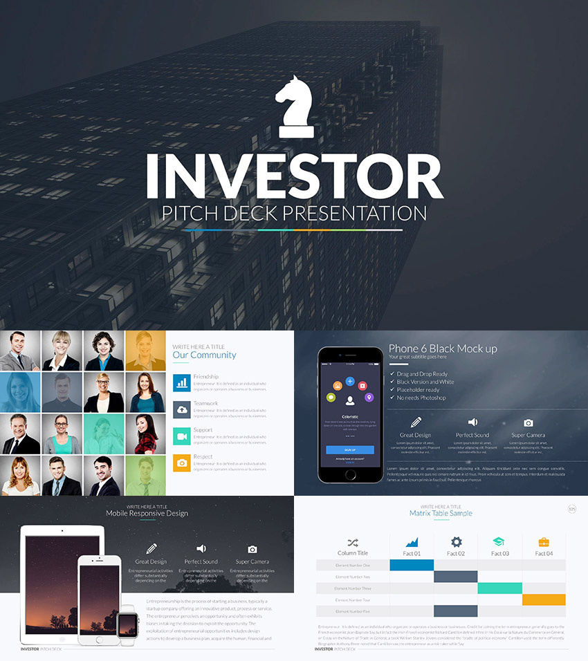 25 Best Pitch Deck Templates For Business Plan Powerpoint Pertaining To Business Idea Pitch Template