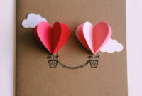 25 Easy Diy Valentine&amp;#039;S Day Cards Nobiggie With Regard To Awesome Valentine Gift Certificates Free 7 Designs