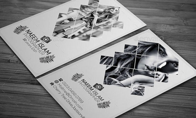 25 Modern Photography Business Card Design Templates For Photography Business Card Template Photoshop