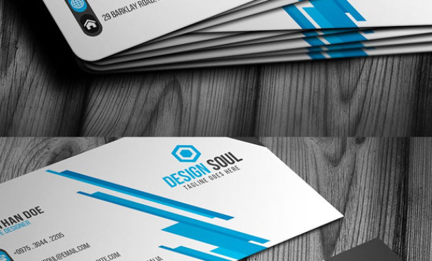 25 New Modern Business Card Templates Print Ready Design Intended For Web Design Business Cards Templates