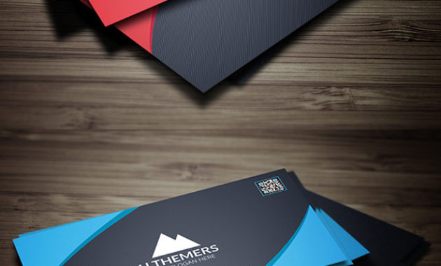 26 New Professional Business Card Psd Templates Design Throughout Web Design Business Cards Templates