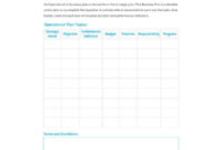 27 Operational Plan Templates Docs Pdf Word Free Intended For Business Plan Template Reviews