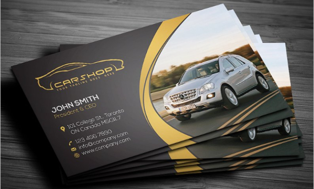 28 Auto Repair Business Card Templates Free Psd Design Ideas With Regard To Automotive Business Card Templates