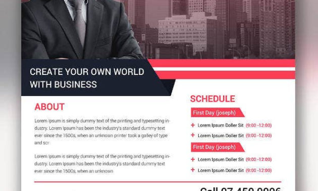 29 Best Microsoft Word Flyer Templates Free Premium With Free Business Flyer Templates For Microsoft Word